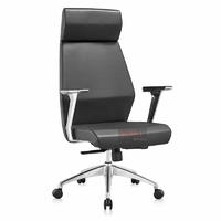 Best selling PU high back ergonomic office chair A2306(Black)