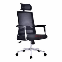 High back modern multifunctional mesh ergonomic office chair A2620 black