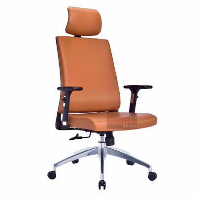 Comfortable executive furniture ergonomic PU office chair A2623 brown