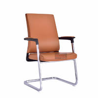 Small project cheap competitive price conference chair D2623 brown